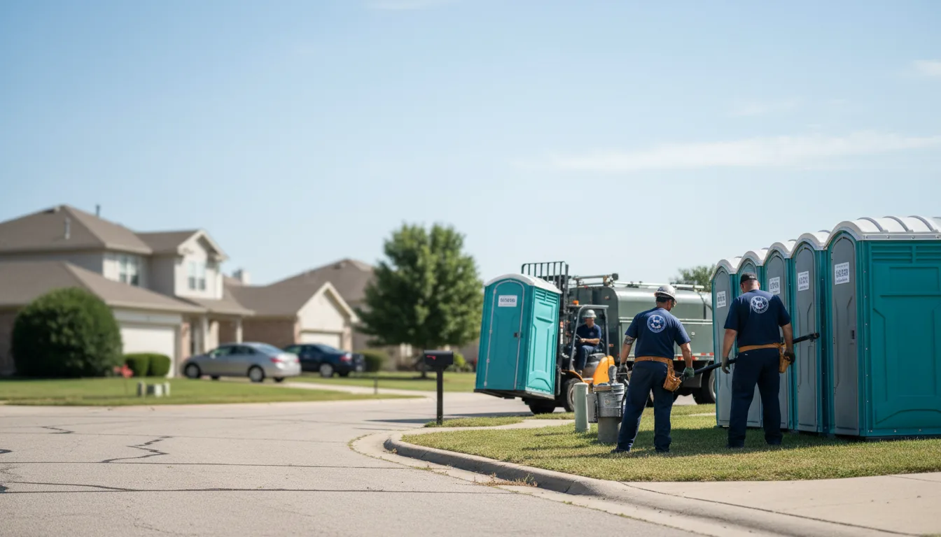 Porta Potty Rental in Sharon, PA near me